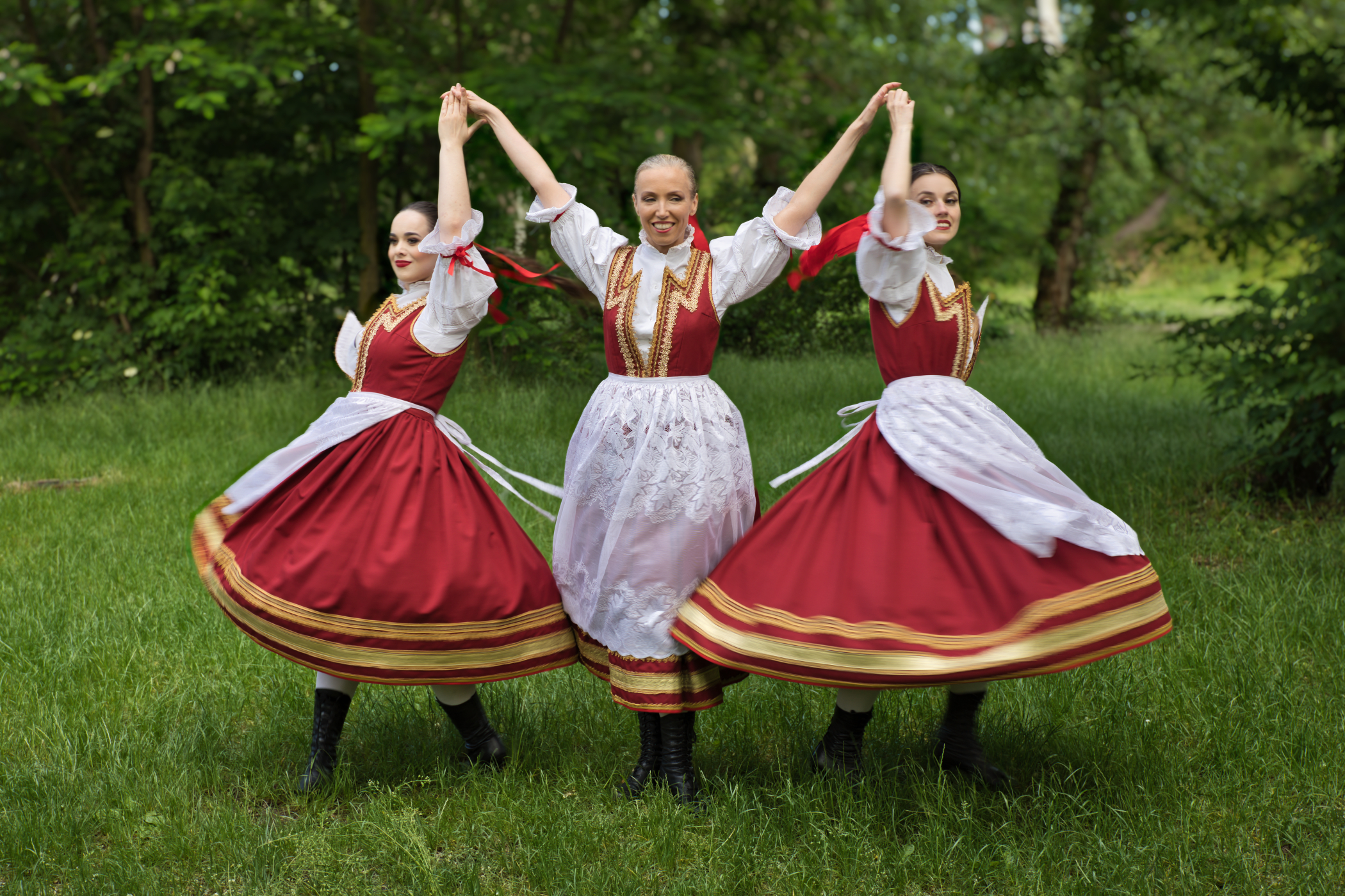 Dancing outdoor
